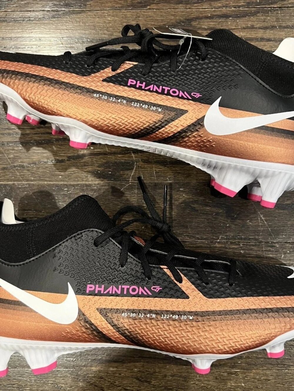 Nike Phantom GT2 Academy DF FG/MG Football Cleats Mens Size 11 DR5960-810